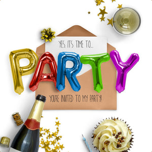 Party Invite Balloon